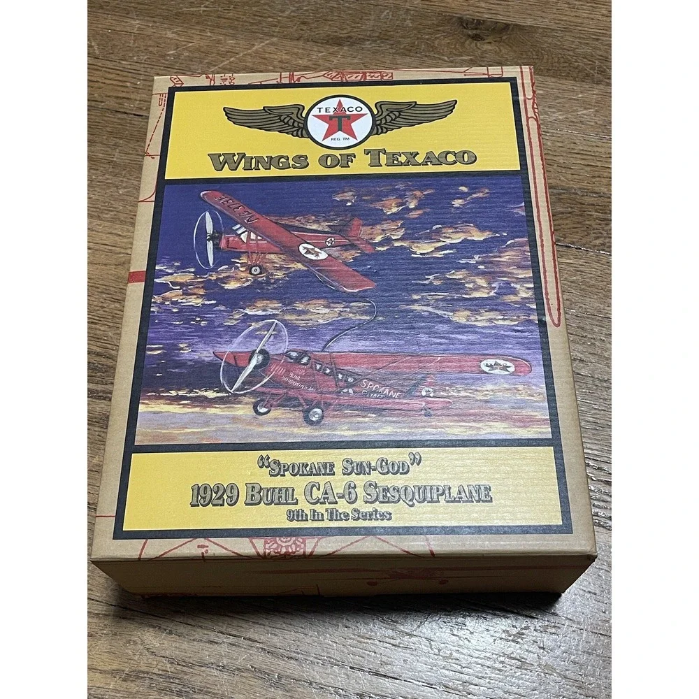Wings‎ of Texaco Spokane Sun-God 1929 Buhl CA-6 Sesquiplane 9th Airplane Series